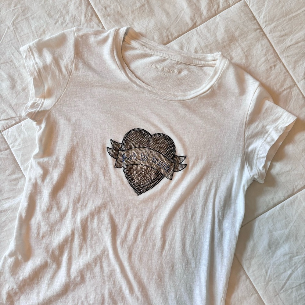 zadig and voltaire art is truth tshirt